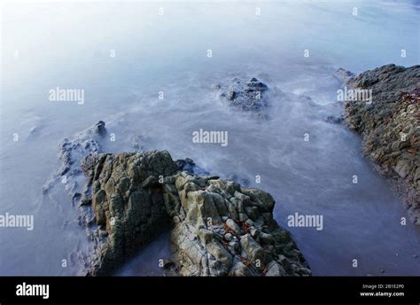 Pelabuhan Ratu Beach Sukabumi West Java Indonesia Stock Photo Alamy