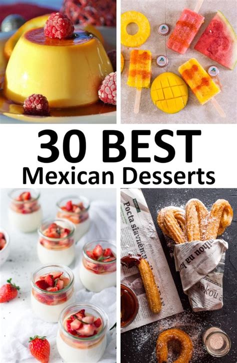 The 30 BEST Mexican Desserts GypsyPlate