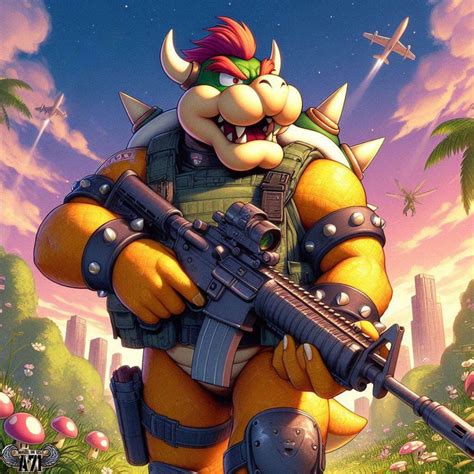 Daily Art... Bowser by Airborne71 on DeviantArt