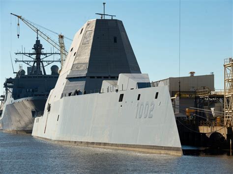 Hii Wins Combat Systems Availability Contract For Third Zumwalt Class