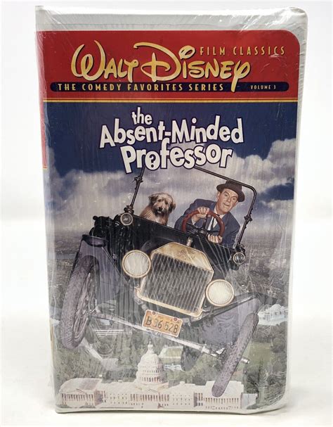 Brand New Walt Disney Classics The Absent Minded Professor Vhs Sealed