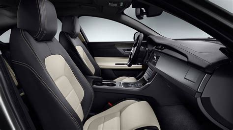 XF R-Sport interior with Jet and Light Oyster trim. | Jaguar xf, Jaguar ...