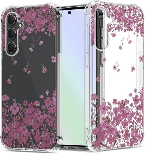 Amazon Osophter For Galaxy S23 FE Case Women Girls Flower Floral