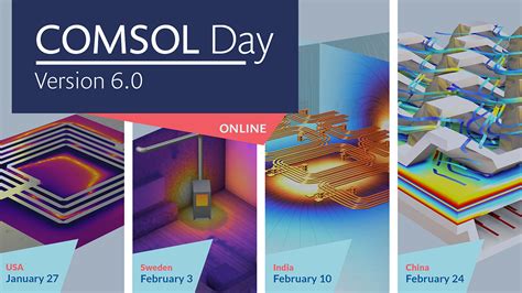 COMSOL Announces Event Series Introducing Version 6 0 Of COMSOL