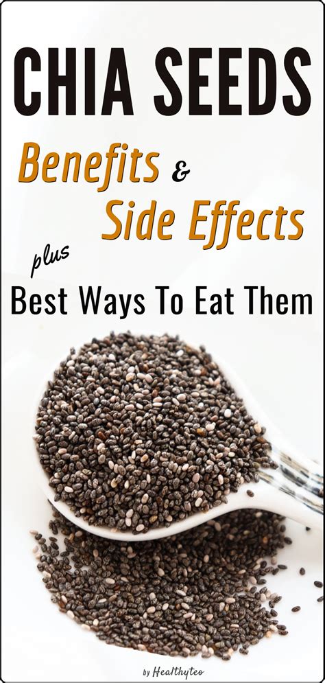 Chia Seeds Benefits Side Effects And How To Eat Them Healthy Teo