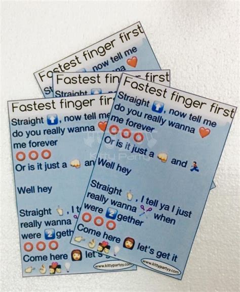 Fastest Fingers First Paper Game