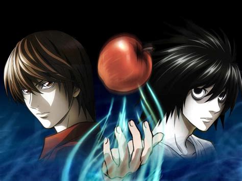 Light Yagami And L Wallpaper