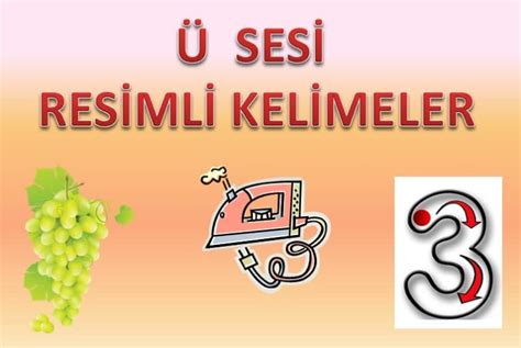 Ü Sesi Hissetme ve Tanıma Etkinlikleri etkinlikhane