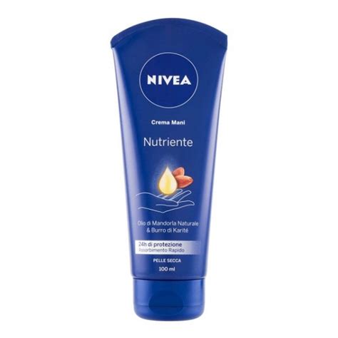 Nivea Crema Mani Nutriente Con Olio Di Mandorla Ml