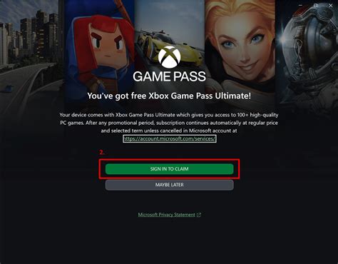 Get Xbox Game Pass With Your New Eligible Msi Devices