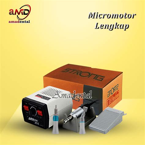 Jual Dental Mikromotor Micromotor Strong 204 Micromotor Lengkap