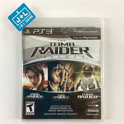 The Tomb Raider Trilogy - (PS3) PlayStation 3 – J&L Video Games New ...