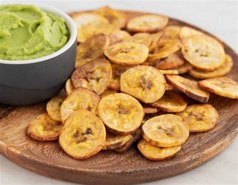 Receta de Chips de plátano verde