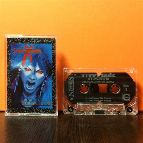 Tigertailz Bezerk Cassette Photo Metal Kingdom