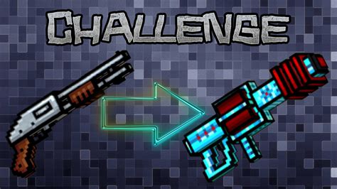 Pixel Gun 3d Using All Primary Weapons Challenge Youtube