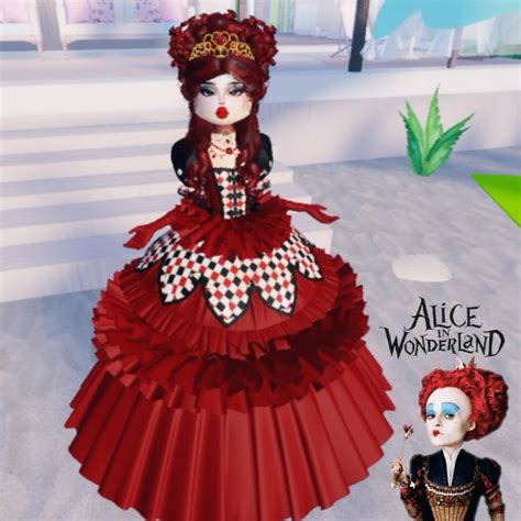 Queen Of Hearts Alice In Wonderland Dress To Impress Vestirse