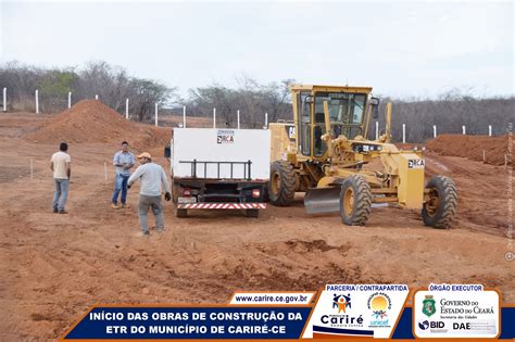 Groa Ras A Pioneira Do Sert O Do Cear Iniciadas As Primeiras Obras