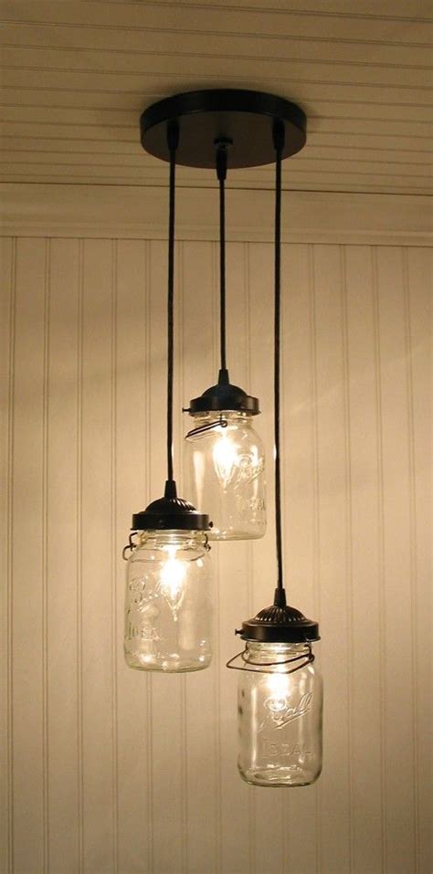 Vintage Canning Jar CHANDELIER Created NEW By LampGoods On Etsy Mason