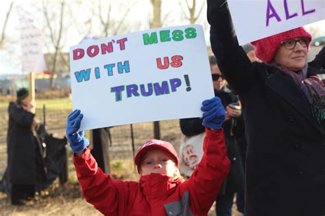 The best signs from today's anti-Trump rally in New York