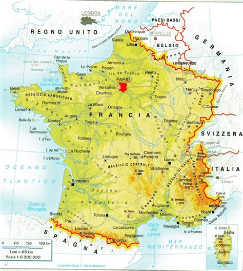 La Geografia Della Francia A Scuola Con Giuseppe Geografia