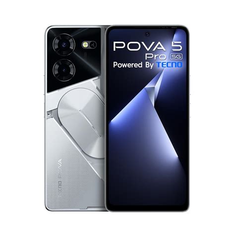 Refurbished Pova 5 Pro 5G Silver Fantasy 8GB RAM 256GB Storage