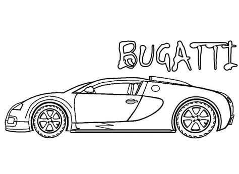 Coloriage Incroyable Voiture Bugatti T L Charger Et Imprimer Gratuit