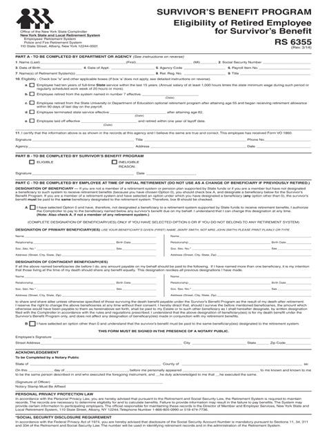 2014 2025 Form NY OSC RS 6355 Fill Online Printable Fillable Blank