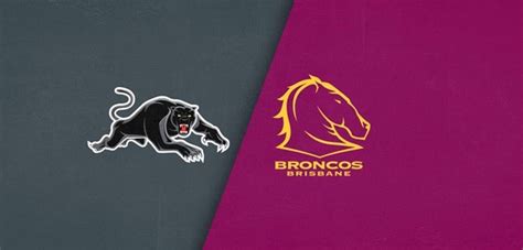 Panthers V Broncos Round 3 2024 Match Centre