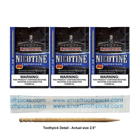 Nicotine Toothpicks 18 Variety Pack, Flavored Toothpicks | Smart Toothpicks