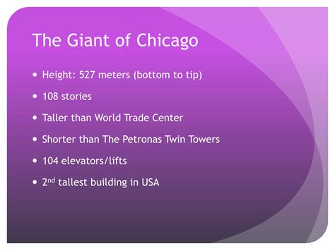 Willis Tower Presentation Ppt