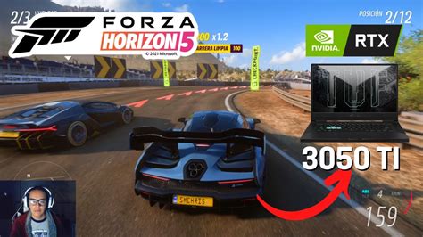 Forza Horizon 5 En Laptop Gamer Nvidia Geforce Rtx 3050 Ti Youtube