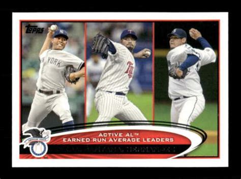 Topps Active Al Era Leaders Mariano Rivera Johan Santana