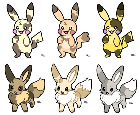 Partner Pokemon Adopts Closed By Dreamer Elphii On Deviantart