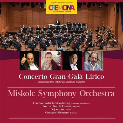 Concerto Gran Galà Lirico a Cremona in memoria delle vittime del