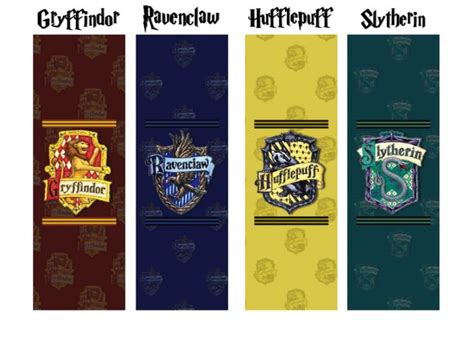 Free Harry Potter Bookmarks to Print | Harry Potter and The Order of ...