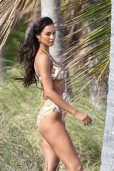 LAIS RIBEIRO In Bikinis At A Photoshoot On The Beach In Miami Beach 02