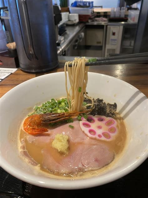 金澤濃厚甘えびラーメン 紅牡丹 今日もラーメンにしよう！