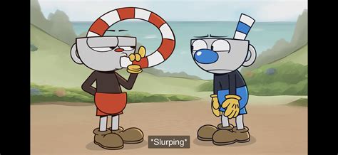 Cuphead Slurp Blank Template Imgflip