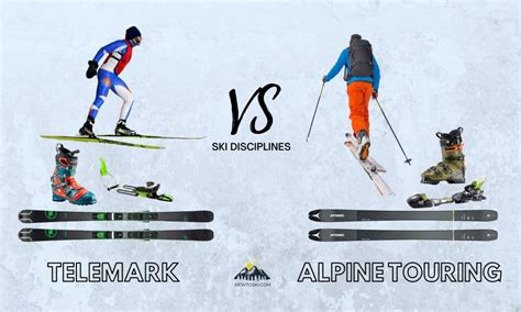 Key Difference Between Alpine Touring Skis and Telemark Skis? | New To Ski