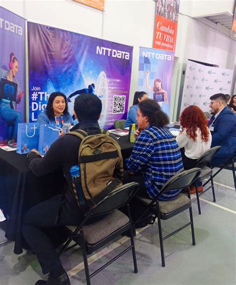 NTT DATA LATAM On Twitter Participamos En La Primera Feria Laboral En