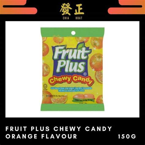 Fruit Plus Chewy Candy Orange Flavour 150g Lazada