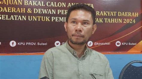 Baru 2 Partai Politik Daftar Bacaleg Ke KPU Sulsel Waktu Pendaftaran