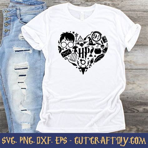 Harry Potter Heart Svg Digital File Heart Svg Hogwarts Svg The Best Porn Website