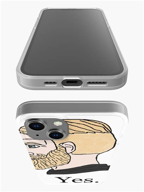 Blonde Chad Yes Chad Meme Twitter Giga Chad Meme Iphone Case For