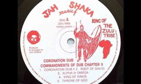 Commandments Of Dub Chapter 9 Coronation Dub Jah Shaka LP Music