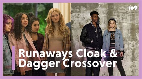 Marvel S Runaways Season Cast Teases Cloak Dagger Crossover