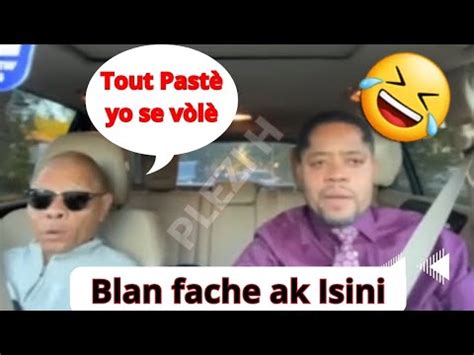 Blanc deronette di tout pastè yo se vòlè Isini sezi YouTube