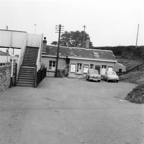 The Transport Library British Railways Station Scene At Watchet