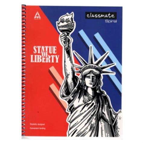 Classmate Spiral Premium Notebook 240 X 180 200 Pages Single Line