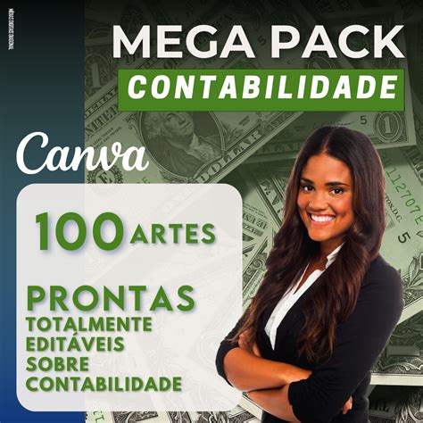 Megapack Canva Artes Contabilidade Diagonal Ag Ncia De Market